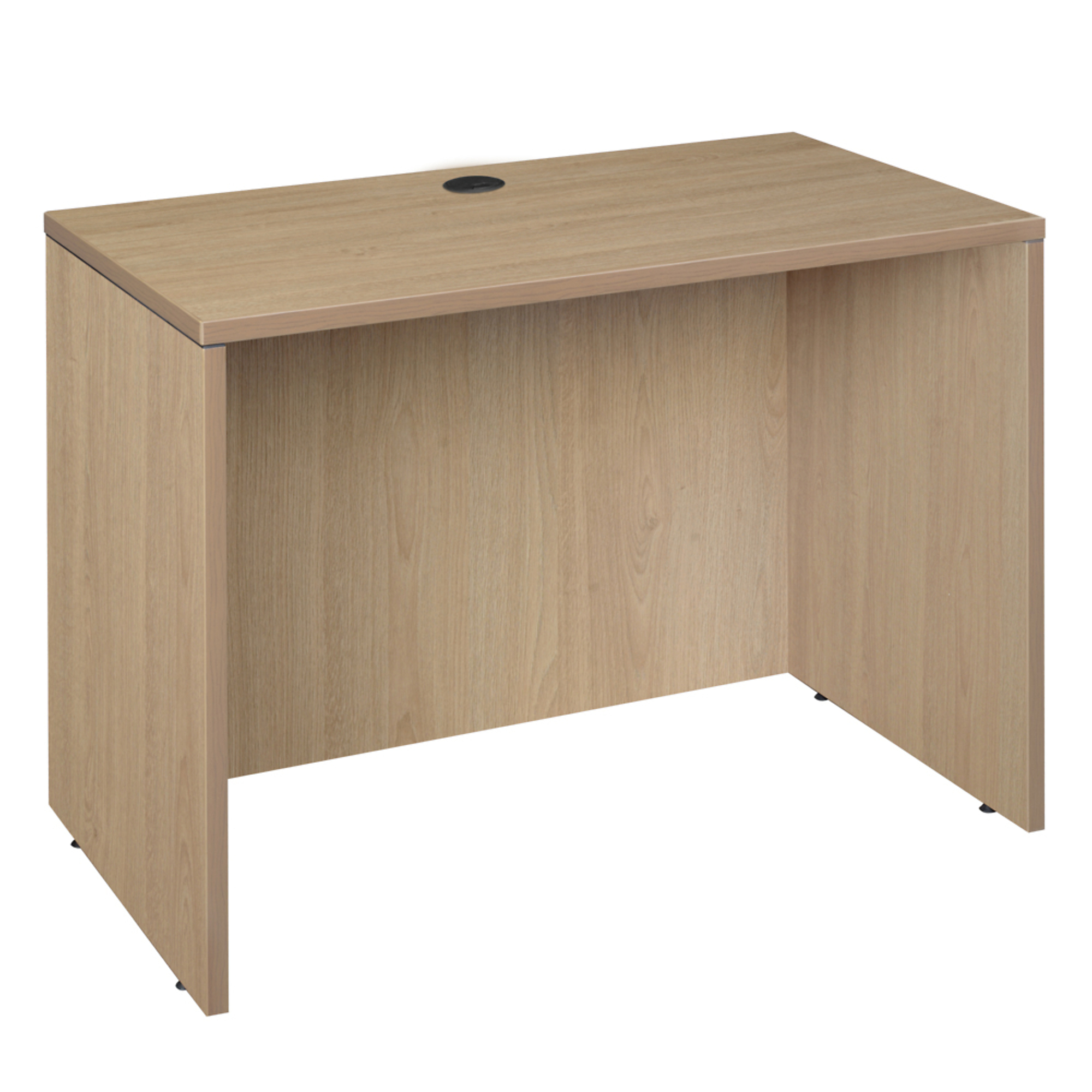 Regency Legacy Desk Shell — 42in., Noble Oak, Adjustable Glides, Model# LDS4224NO